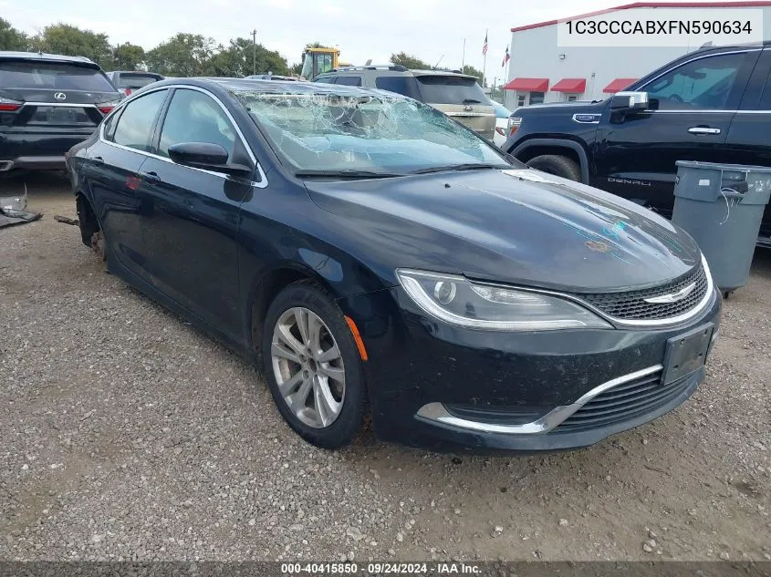 1C3CCCABXFN590634 2015 Chrysler 200 Limited