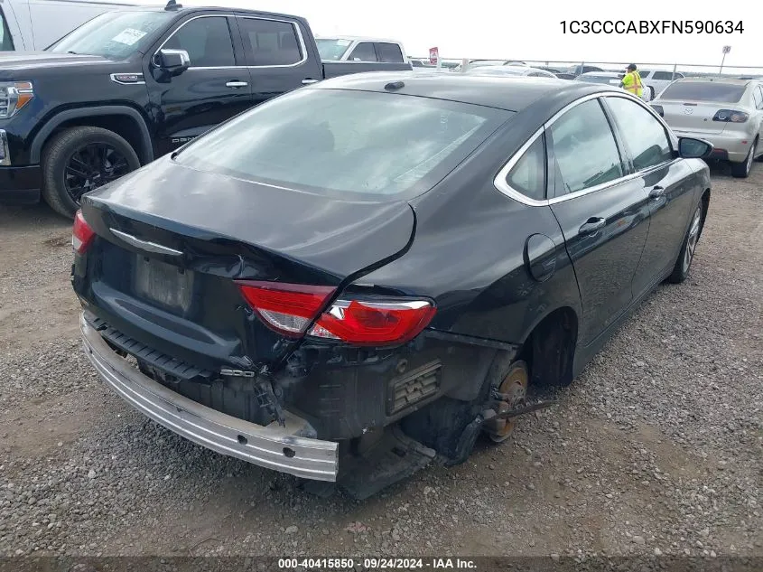 1C3CCCABXFN590634 2015 Chrysler 200 Limited