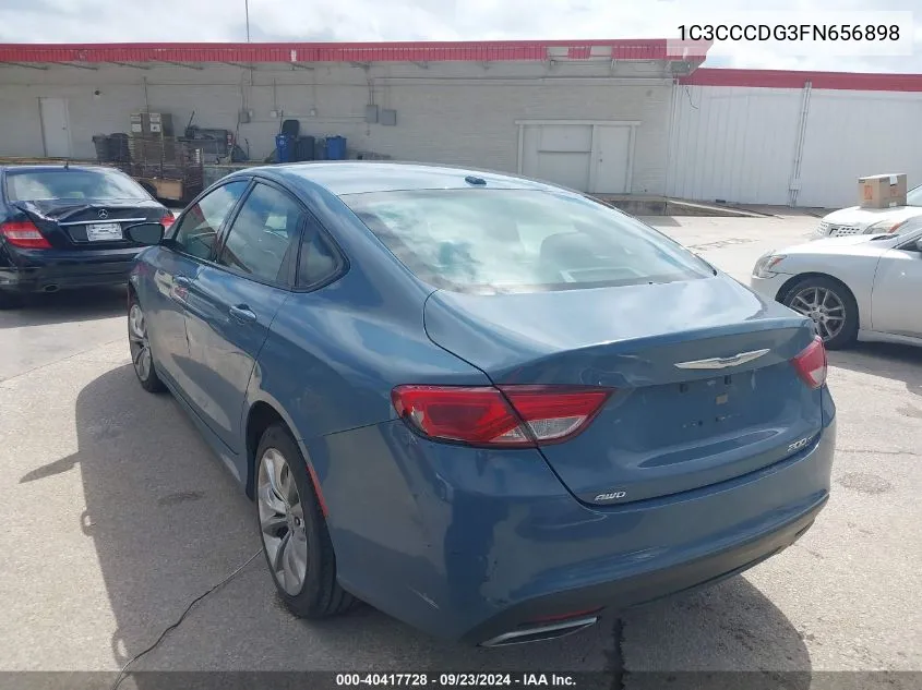 1C3CCCDG3FN656898 2015 Chrysler 200 S