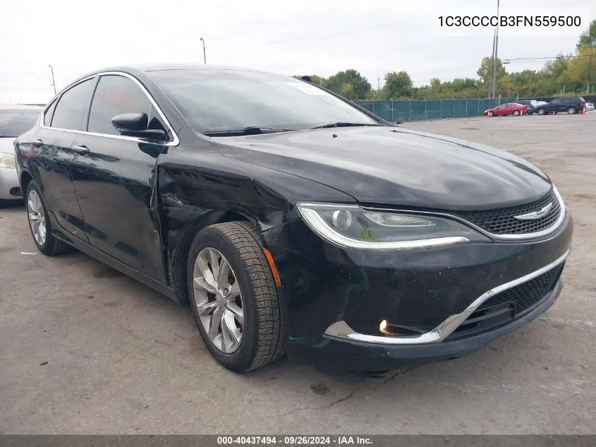 2015 Chrysler 200 C VIN: 1C3CCCCB3FN559500 Lot: 40437494