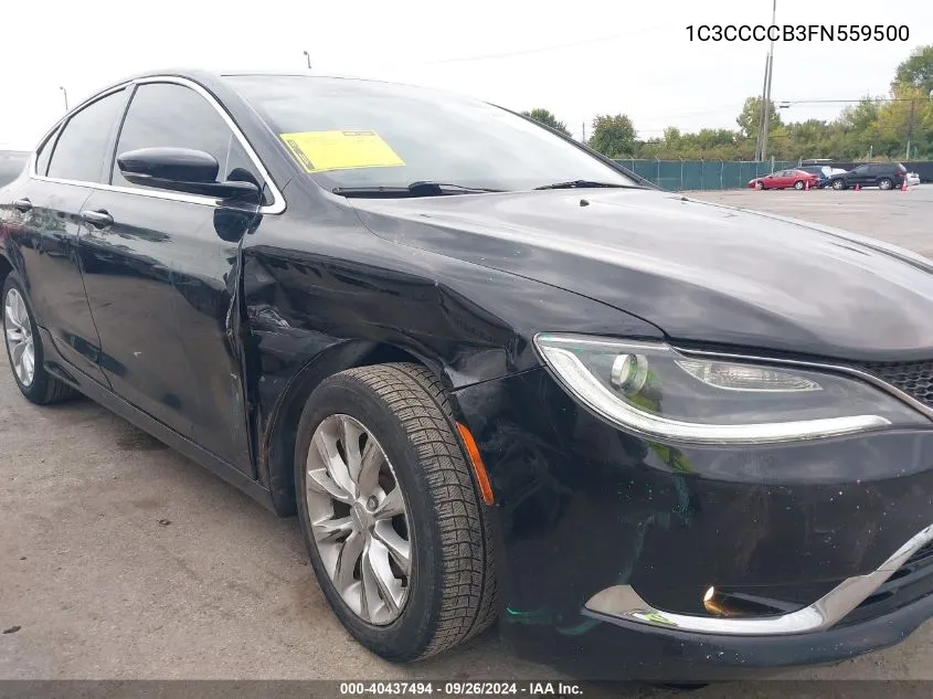 2015 Chrysler 200 C VIN: 1C3CCCCB3FN559500 Lot: 40437494