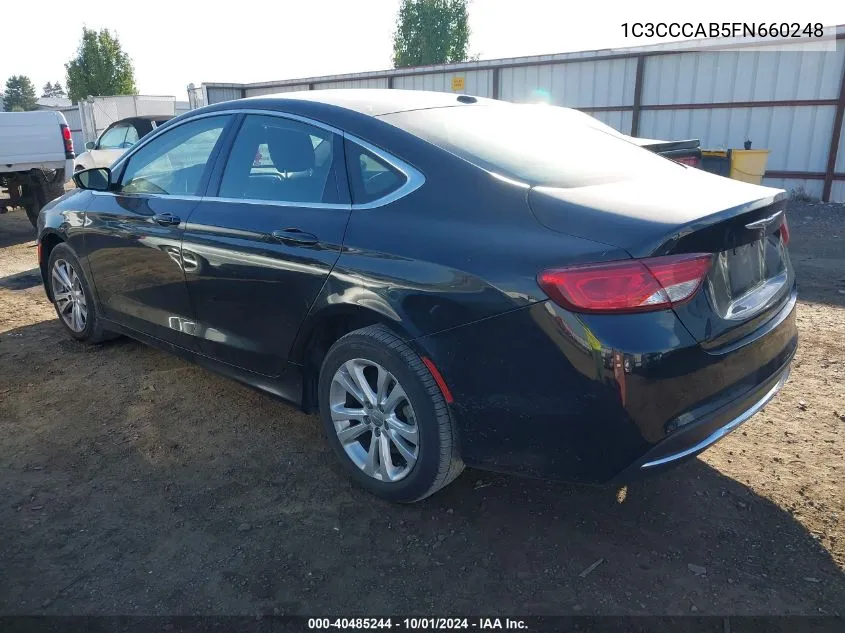 1C3CCCAB5FN660248 2015 Chrysler 200 Limited