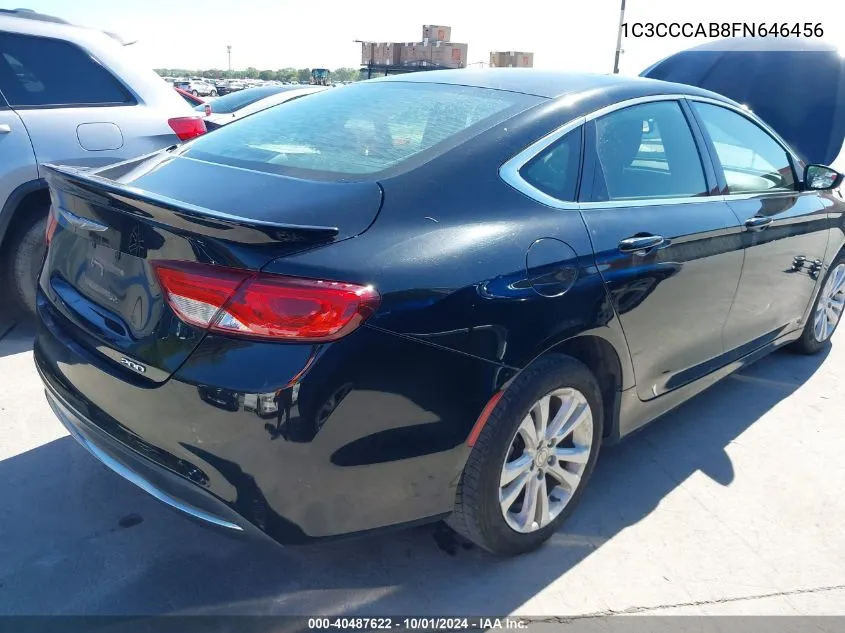 1C3CCCAB8FN646456 2015 Chrysler 200 Limited