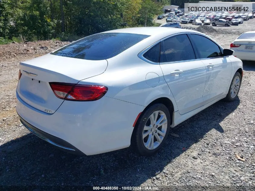 1C3CCCAB5FN554642 2015 Chrysler 200 Limited