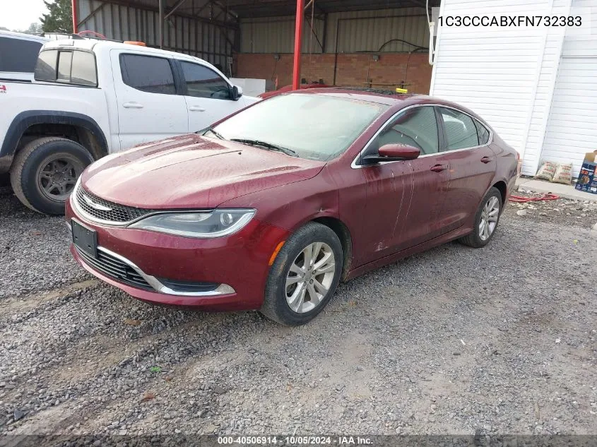 2015 Chrysler 200 Limited VIN: 1C3CCCABXFN732383 Lot: 40506914