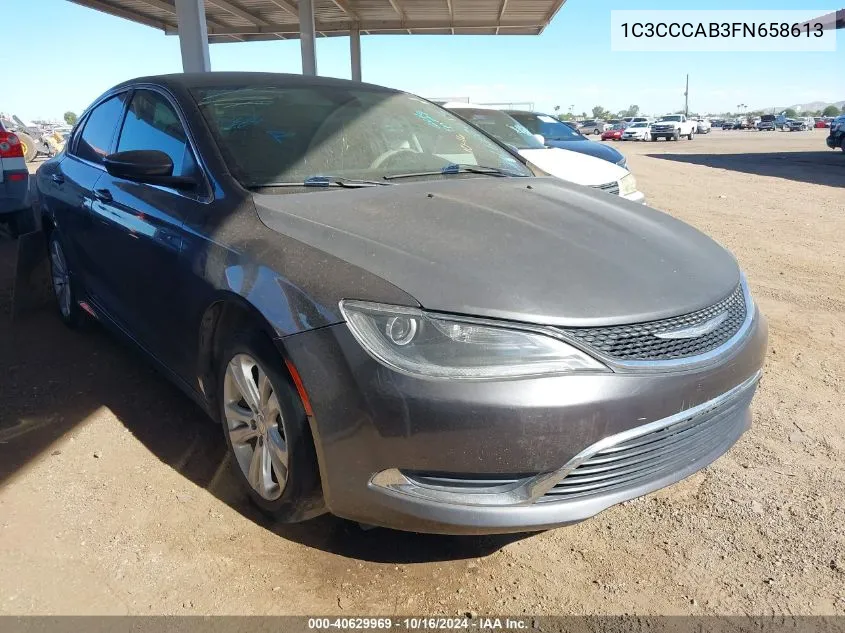 1C3CCCAB3FN658613 2015 Chrysler 200 Limited