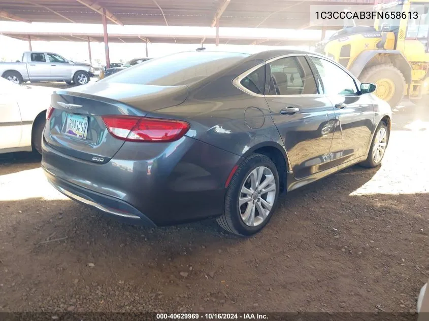 1C3CCCAB3FN658613 2015 Chrysler 200 Limited