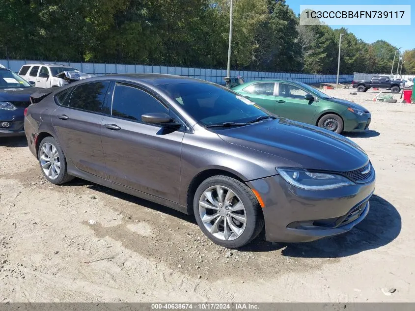 1C3CCCBB4FN739117 2015 Chrysler 200 S