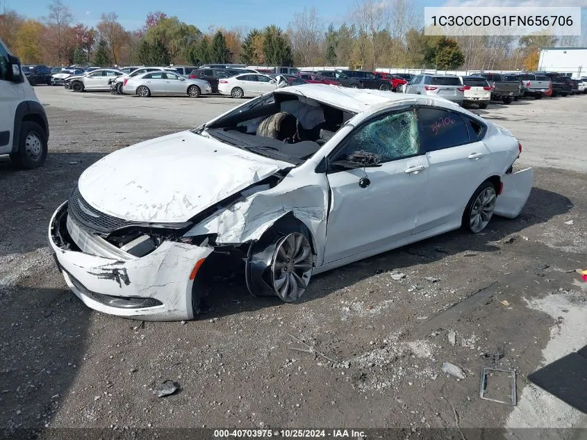 2015 Chrysler 200 S VIN: 1C3CCCDG1FN656706 Lot: 40703975