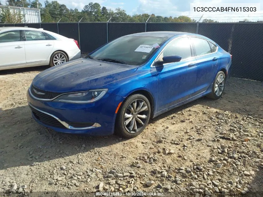 1C3CCCAB4FN615303 2015 Chrysler 200 Limited