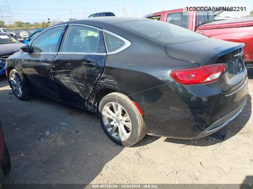 2015 Chrysler 200 Limited VIN: 1C3CCCAB6FN682291 Lot: 40725154