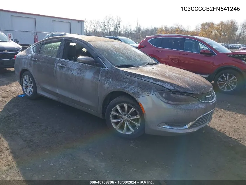 2015 Chrysler 200 C VIN: 1C3CCCCB2FN541246 Lot: 40739796