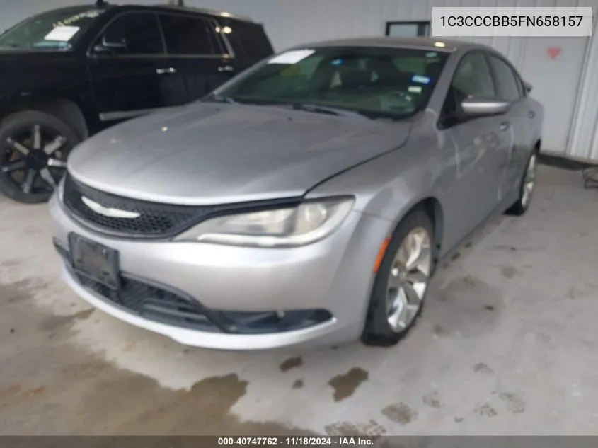 2015 Chrysler 200 S VIN: 1C3CCCBB5FN658157 Lot: 40747762