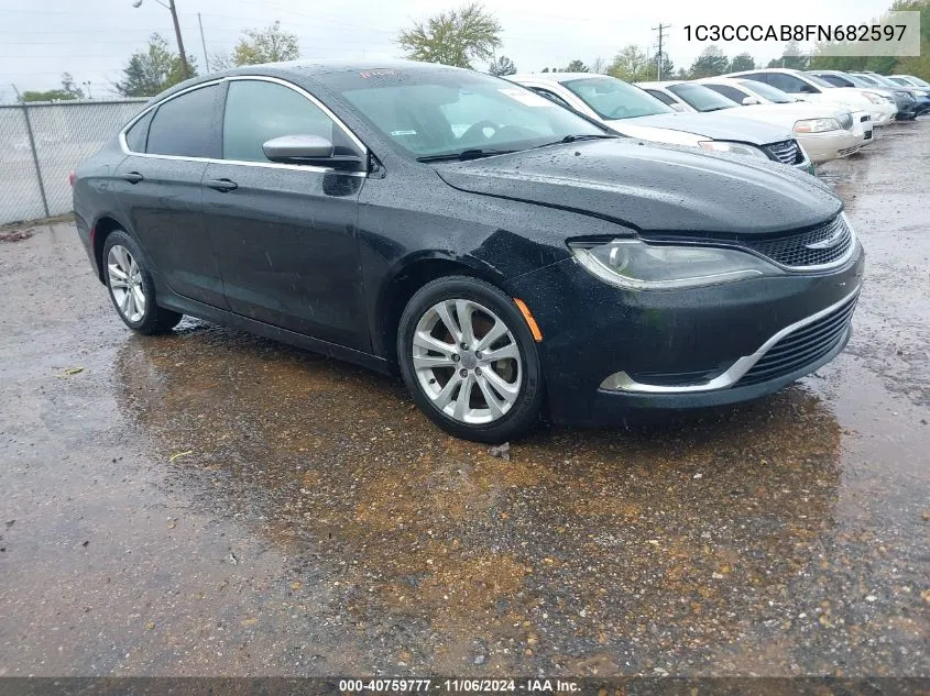 2015 Chrysler 200 Limited VIN: 1C3CCCAB8FN682597 Lot: 40759777