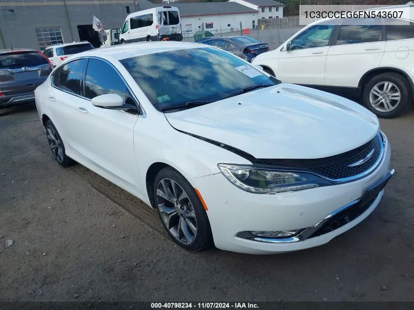 1C3CCCEG6FN543607 2015 Chrysler 200 C