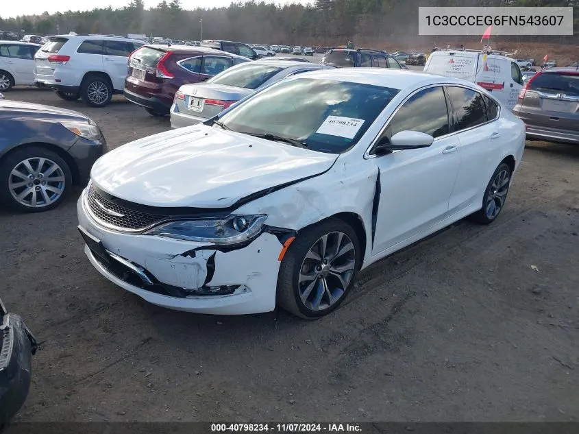 1C3CCCEG6FN543607 2015 Chrysler 200 C