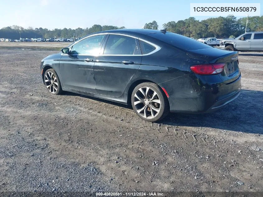 1C3CCCCB5FN650879 2015 Chrysler 200 C