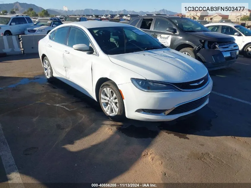 1C3CCCAB3FN503477 2015 Chrysler 200 Limited