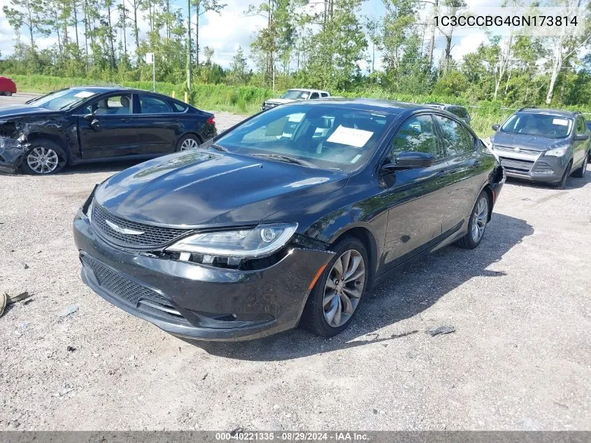 2016 Chrysler 200 S VIN: 1C3CCCBG4GN173814 Lot: 40221335