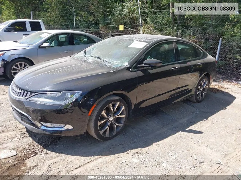 1C3CCCCB3GN108309 2016 Chrysler 200 C