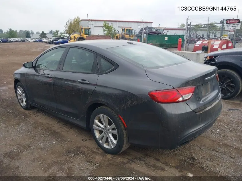 1C3CCCBB9GN144765 2016 Chrysler 200 S