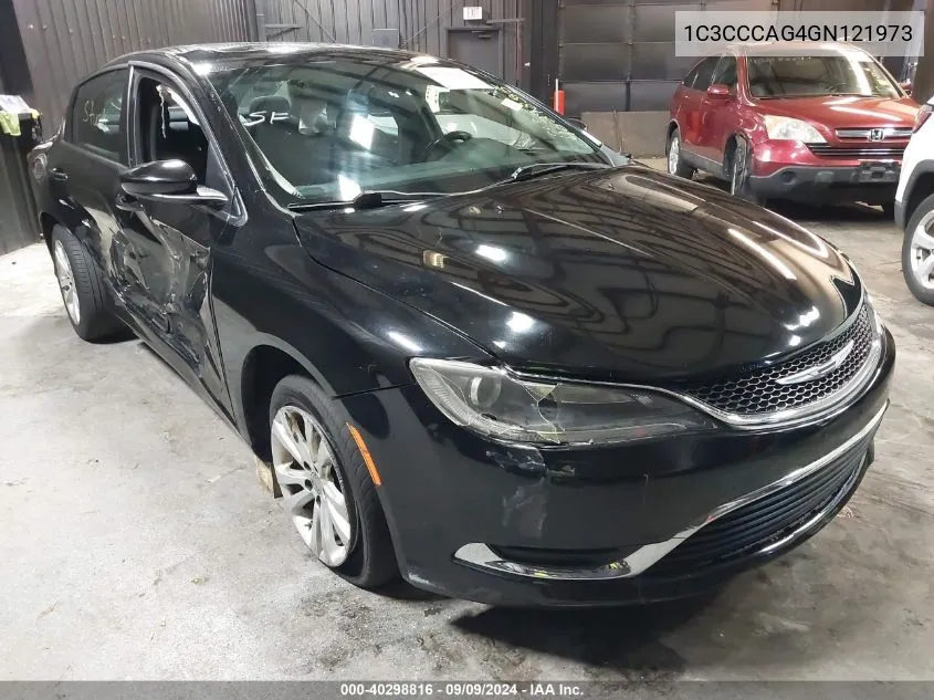 2016 Chrysler 200 Limited VIN: 1C3CCCAG4GN121973 Lot: 40298816