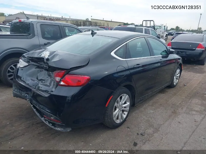 1C3CCCABXGN128351 2016 Chrysler 200 Limited