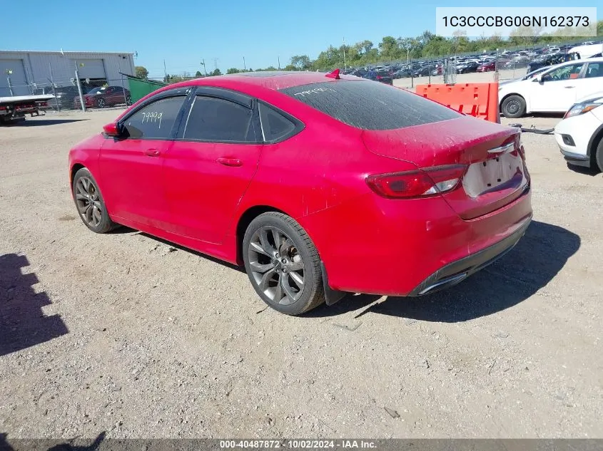 1C3CCCBG0GN162373 2016 Chrysler 200 S