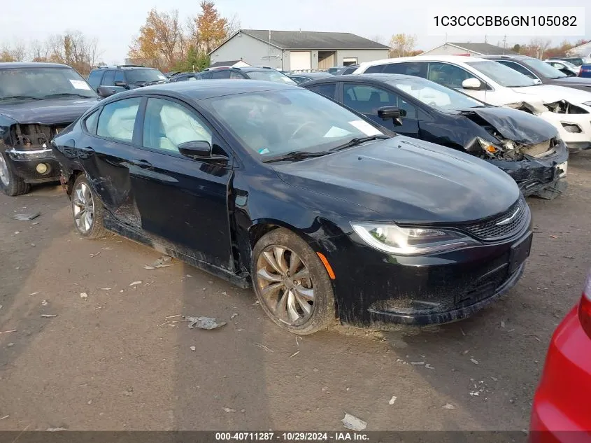 2016 Chrysler 200 S VIN: 1C3CCCBB6GN105082 Lot: 40711287