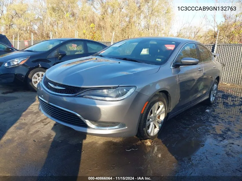 2016 Chrysler 200 Limited VIN: 1C3CCCAB9GN132763 Lot: 40866064