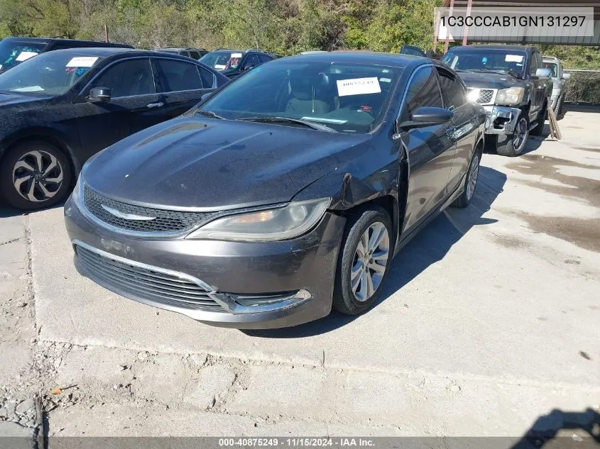 2016 Chrysler 200 Limited VIN: 1C3CCCAB1GN131297 Lot: 40875249