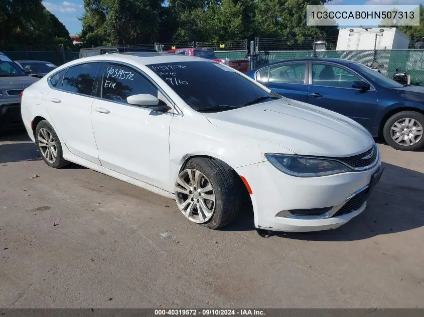 1C3CCCAB0HN507313 2017 Chrysler 200 Limited Platinum