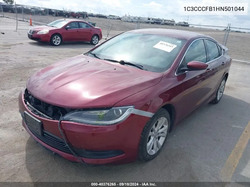 1C3CCCFB1HN501044 2017 Chrysler 200 Touring