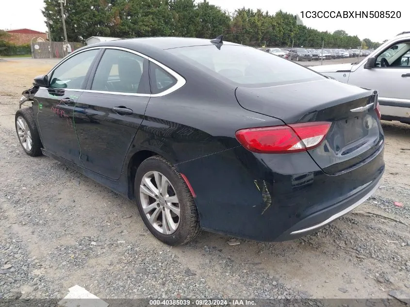 1C3CCCABXHN508520 2017 Chrysler 200 Limited