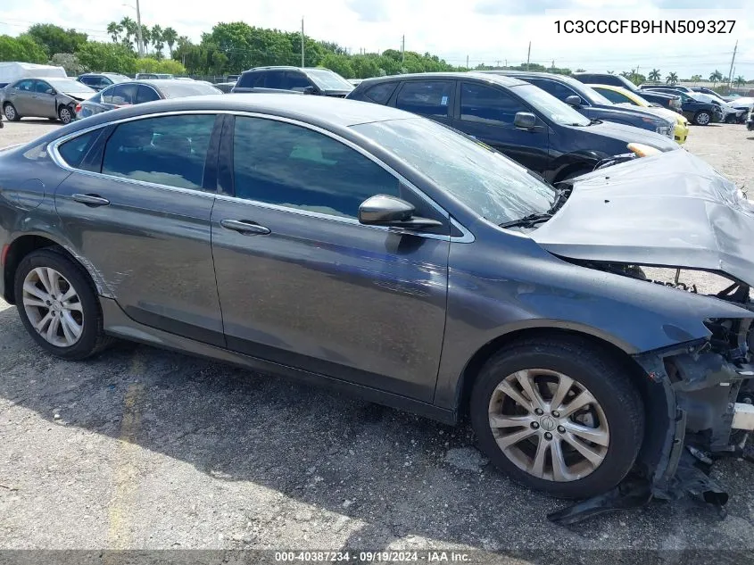 1C3CCCFB9HN509327 2017 Chrysler 200 Touring