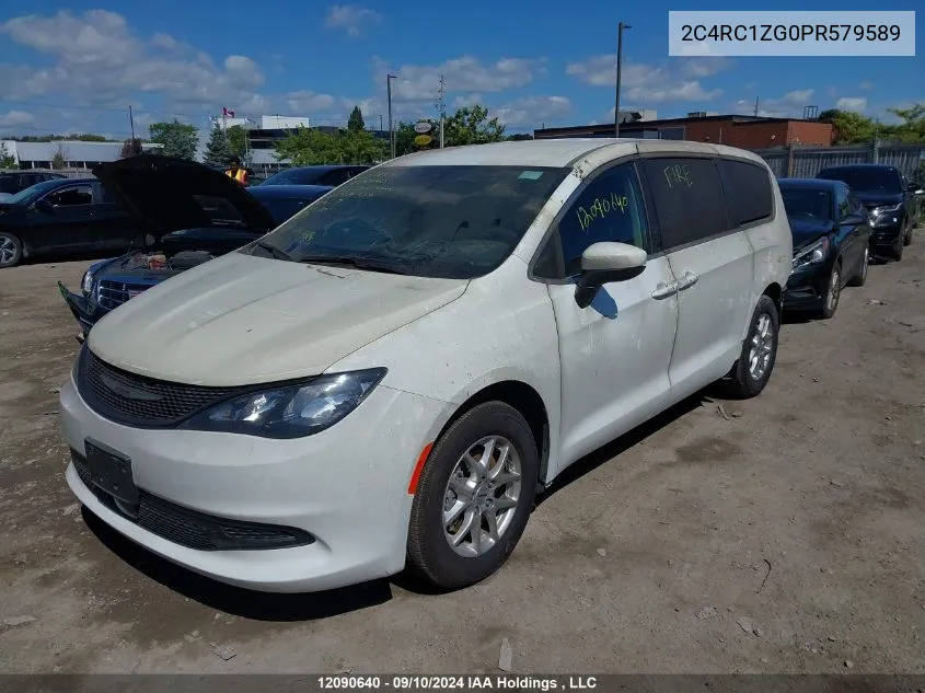 2023 Chrysler Grand Caravan Sxt VIN: 2C4RC1ZG0PR579589 Lot: 12090640