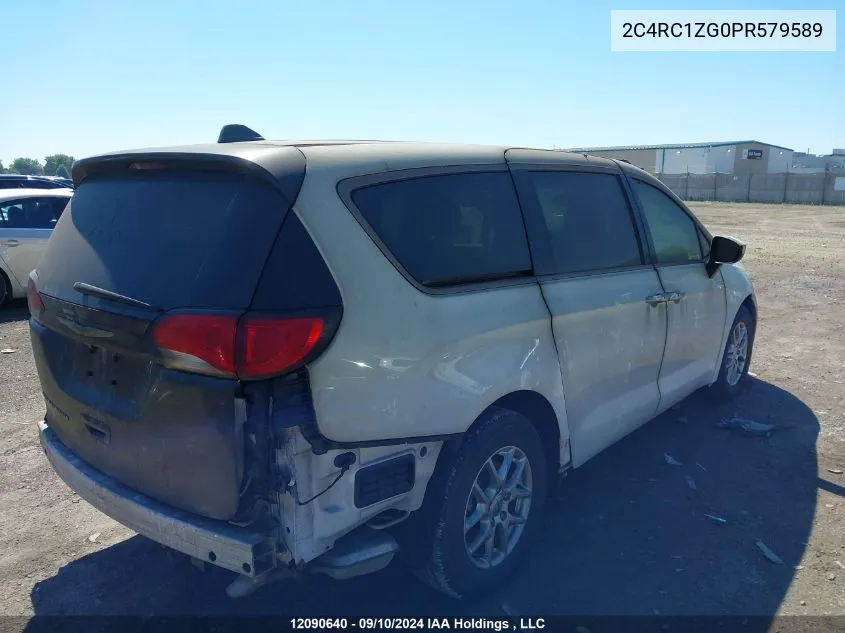 2023 Chrysler Grand Caravan Sxt VIN: 2C4RC1ZG0PR579589 Lot: 12090640