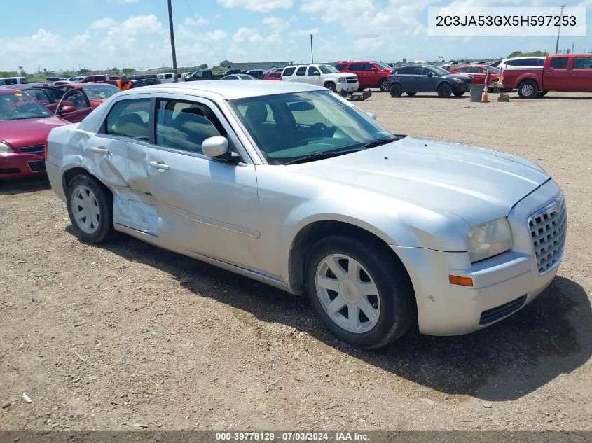 2005 Chrysler 300 Touring VIN: 2C3JA53GX5H597253 Lot: 39778129