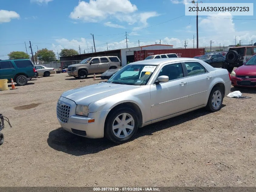 2005 Chrysler 300 Touring VIN: 2C3JA53GX5H597253 Lot: 39778129