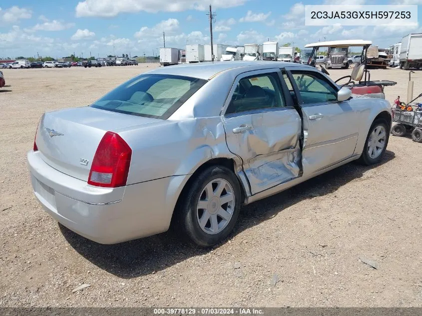 2005 Chrysler 300 Touring VIN: 2C3JA53GX5H597253 Lot: 39778129