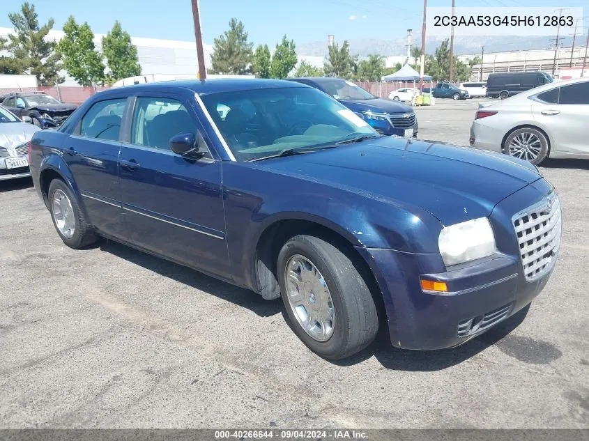 2005 Chrysler 300 Touring VIN: 2C3AA53G45H612863 Lot: 40266644