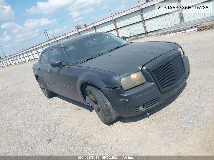 2005 Chrysler 300 Touring VIN: 2C3JA53GX5H116238 Lot: 40375494