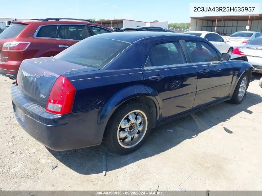 2C3JA43R25H635957 2005 Chrysler 300