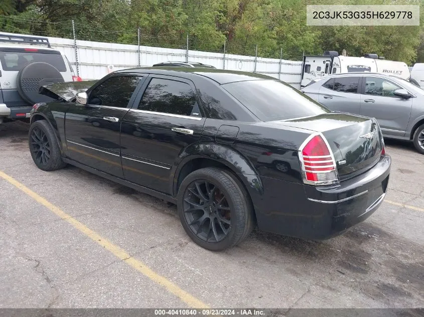 2005 Chrysler 300 Touring VIN: 2C3JK53G35H629778 Lot: 40410840