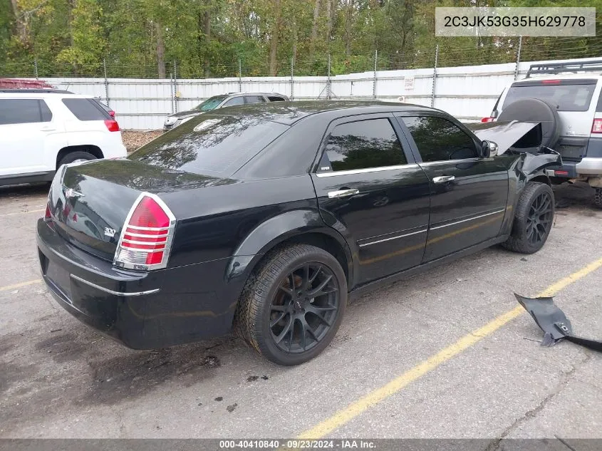 2005 Chrysler 300 Touring VIN: 2C3JK53G35H629778 Lot: 40410840