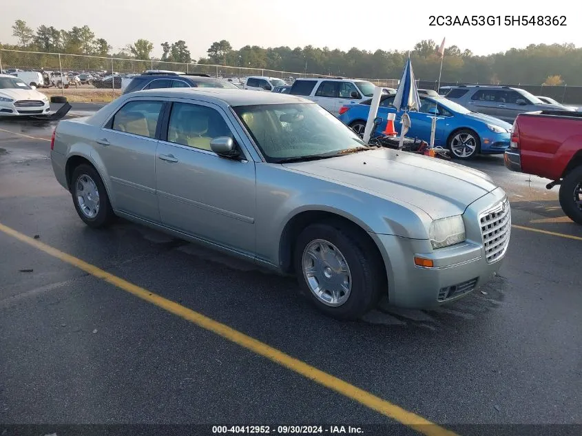 2005 Chrysler 300 Touring VIN: 2C3AA53G15H548362 Lot: 40412952