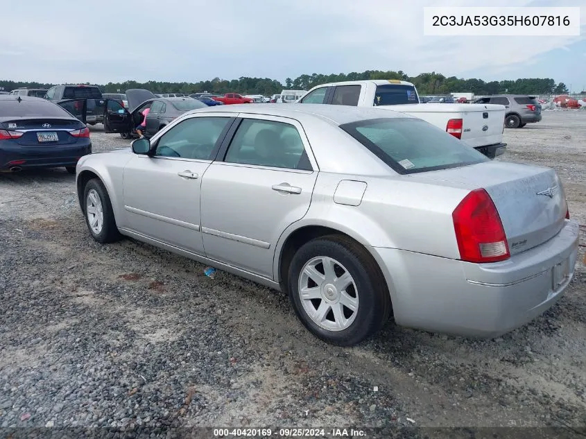 2005 Chrysler 300 Touring VIN: 2C3JA53G35H607816 Lot: 40420169