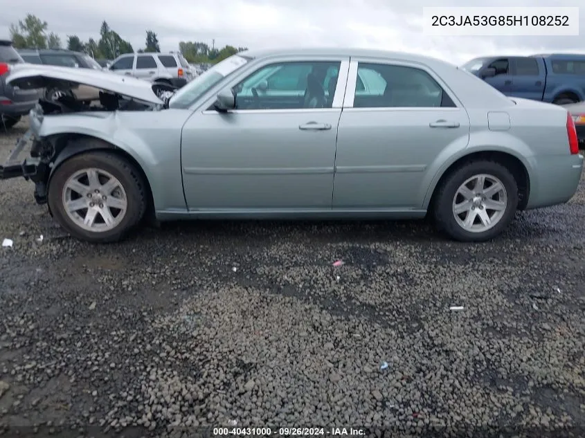 2005 Chrysler 300 Touring VIN: 2C3JA53G85H108252 Lot: 40431000