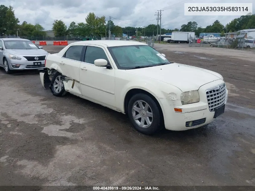 2005 Chrysler 300 Touring VIN: 2C3JA53G35H583114 Lot: 40439819