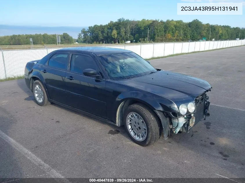 2005 Chrysler 300 VIN: 2C3JA43R95H131941 Lot: 40447839